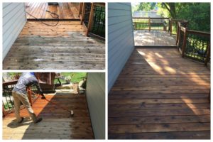 Oswego Deck Cleaning and Staining Oil Based